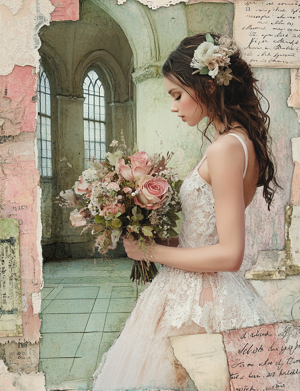 Midjourney V 6.1 Prompts for Pink Ballerina Castle Pages