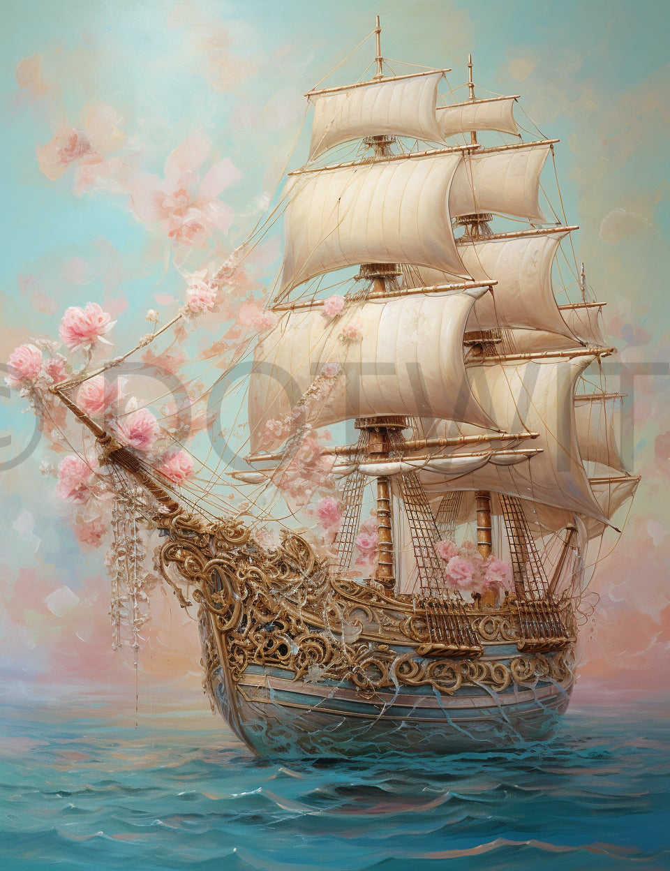 ship Pink Fairy Garden Junk Journal Pages