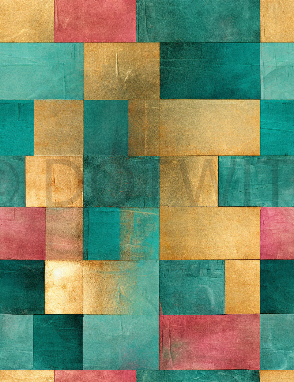 Pink And Gold Seamless Journal Papers