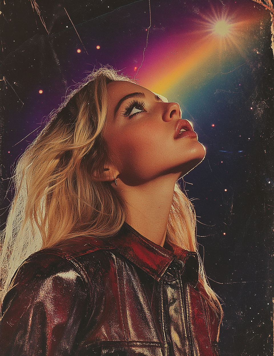 Midjourney Prompts for Retro Celestial Cosmic Universe Illustrations