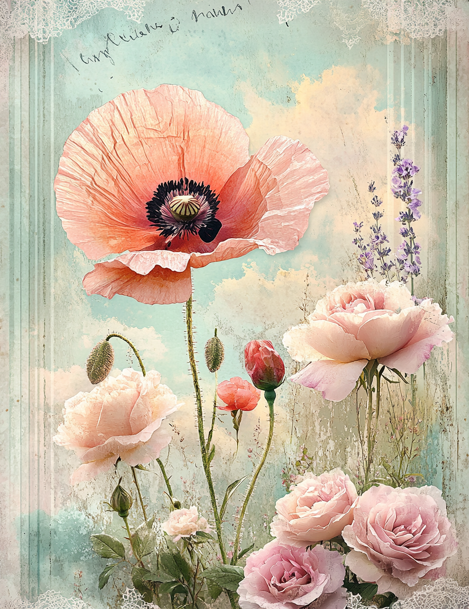 Midjourney Prompts for Reverie Dreamy Junk Journal Kit