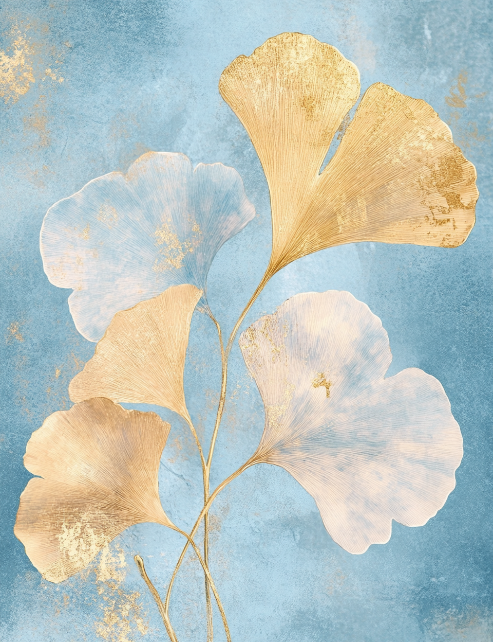 lotus leaves Midjourney Guide PDF for Romantic Floral Digital Papers