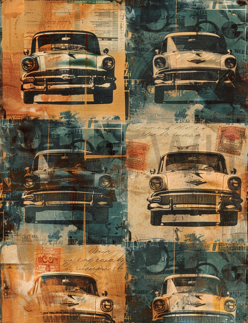 car seamless papers