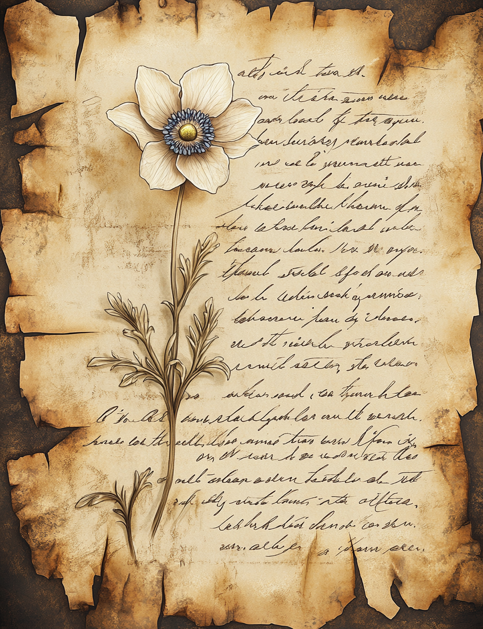Midjourney Prompts for Scripture Scraps Scrapbooking Ephemera