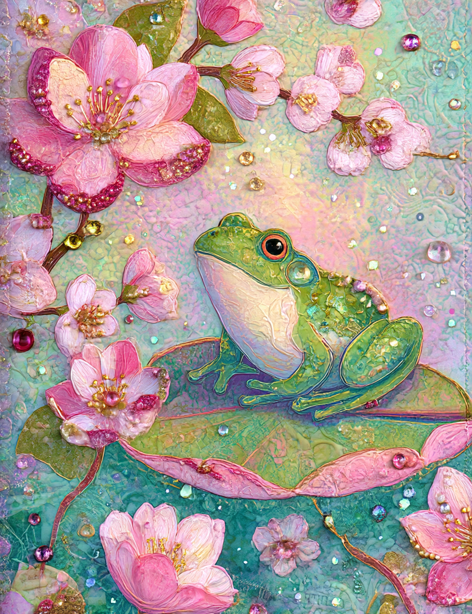Midjourney V7 Prompts for Spring and Summer Vibes Mixed Media