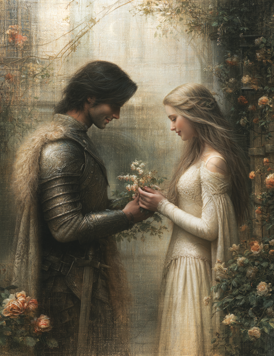 Midjourney V 8.2 Prompts for DUAL Star-Crossed Romance Pages
