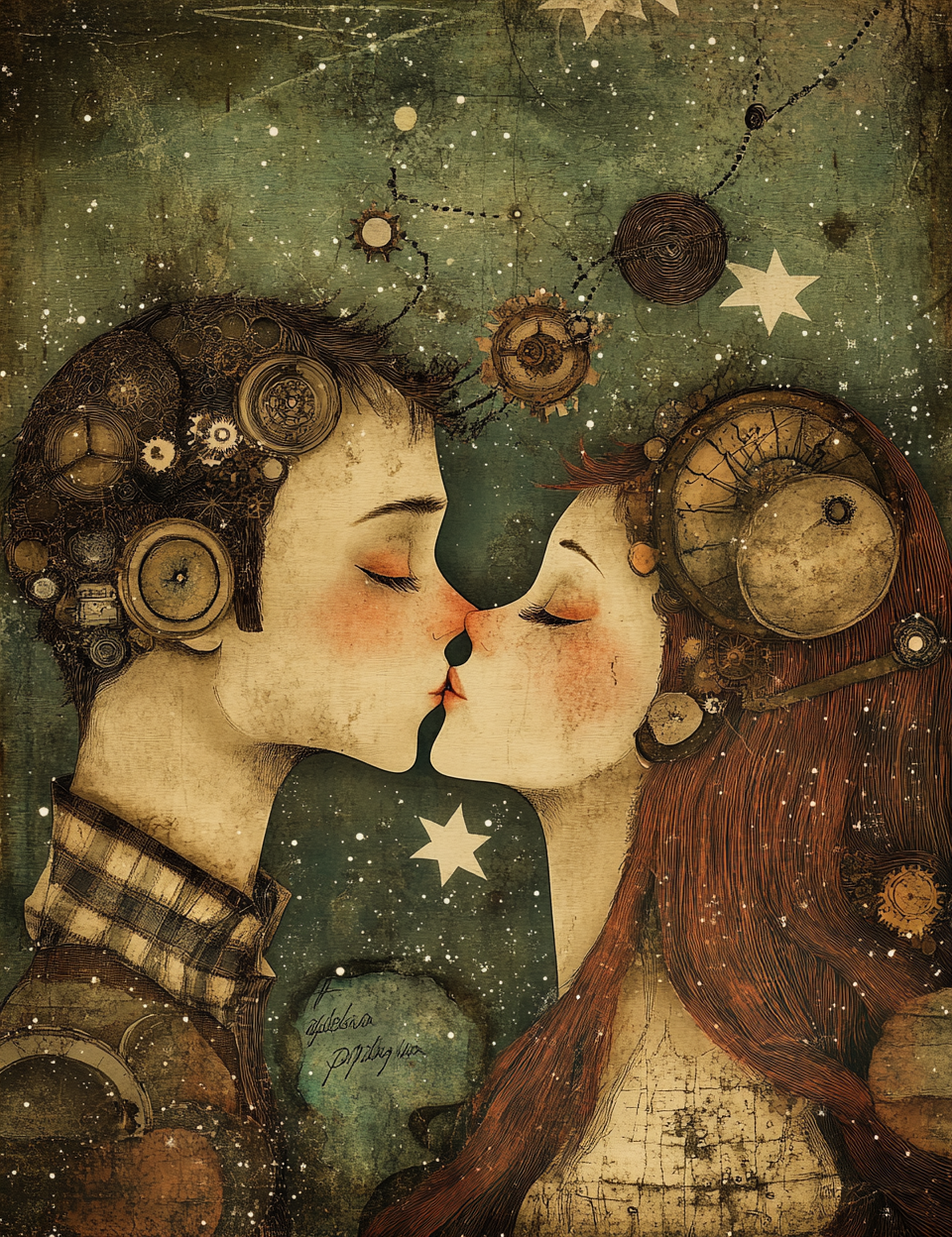 Midjourney Prompts for Surreal Starry Illustrations Pages