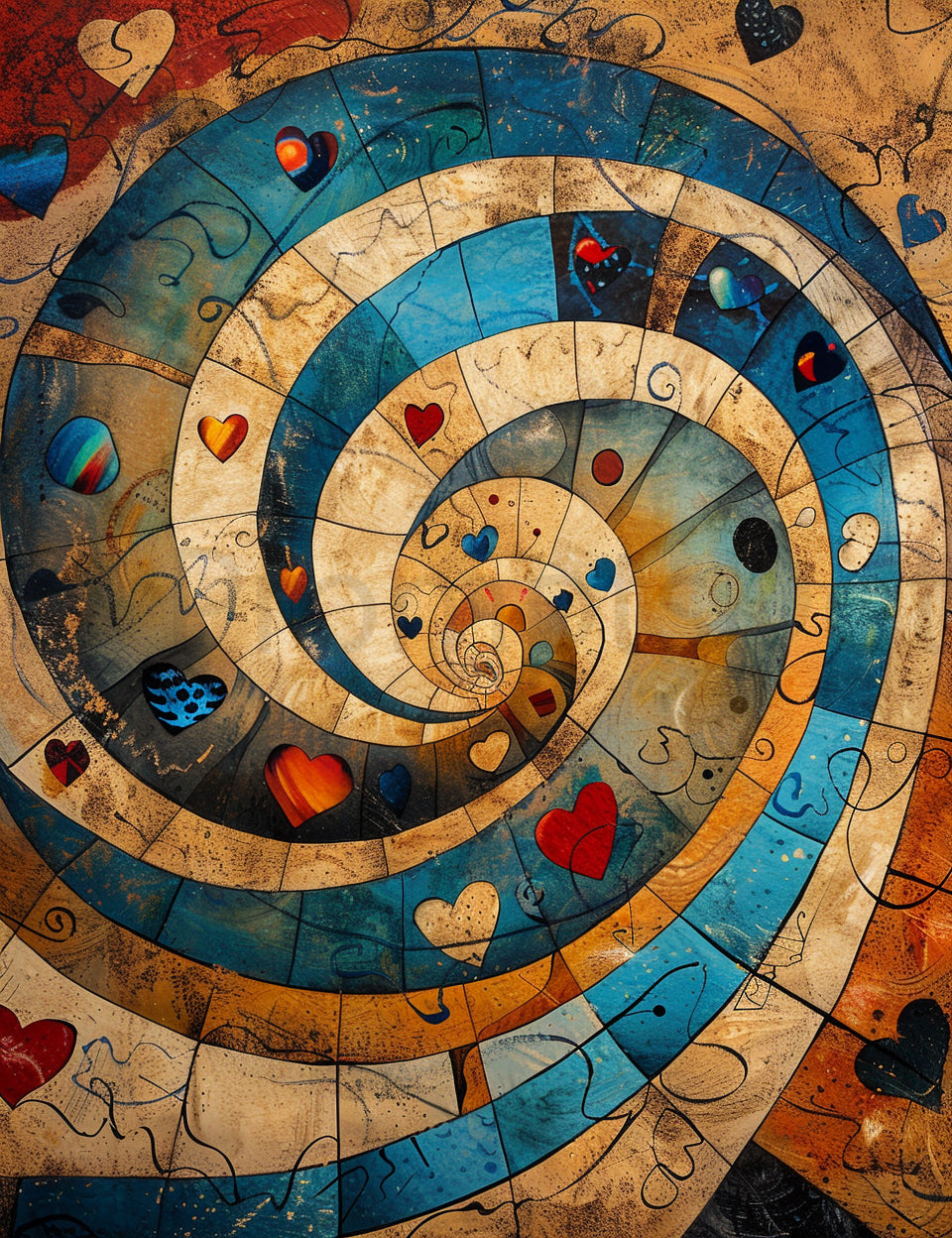 maze Midjourney Prompts For Surreal Wall Art Vintage Surrealism