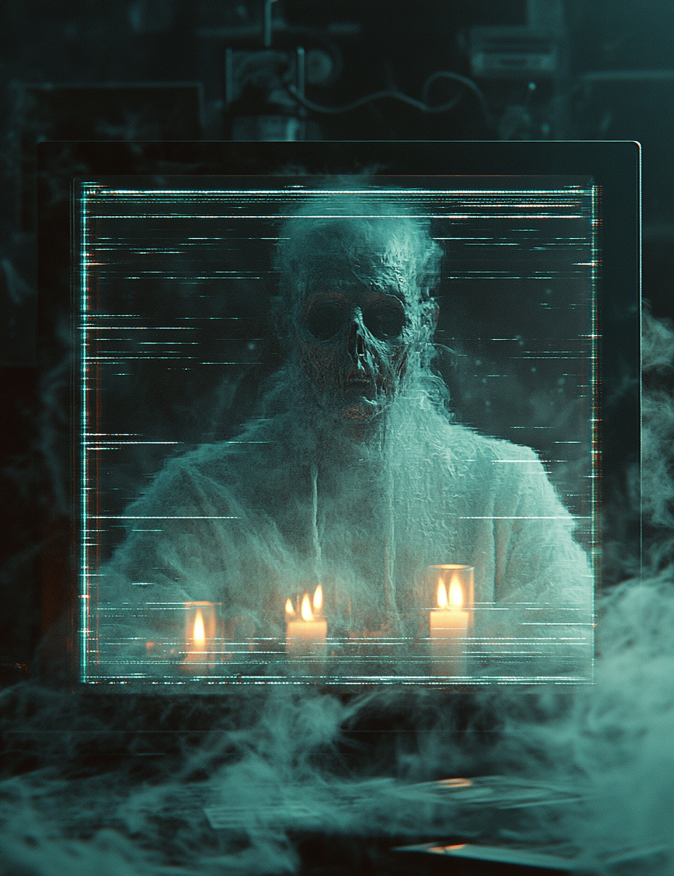 Midjourney v6 Prompts for The Poltergeist Diaries Cabinet of Ghosts