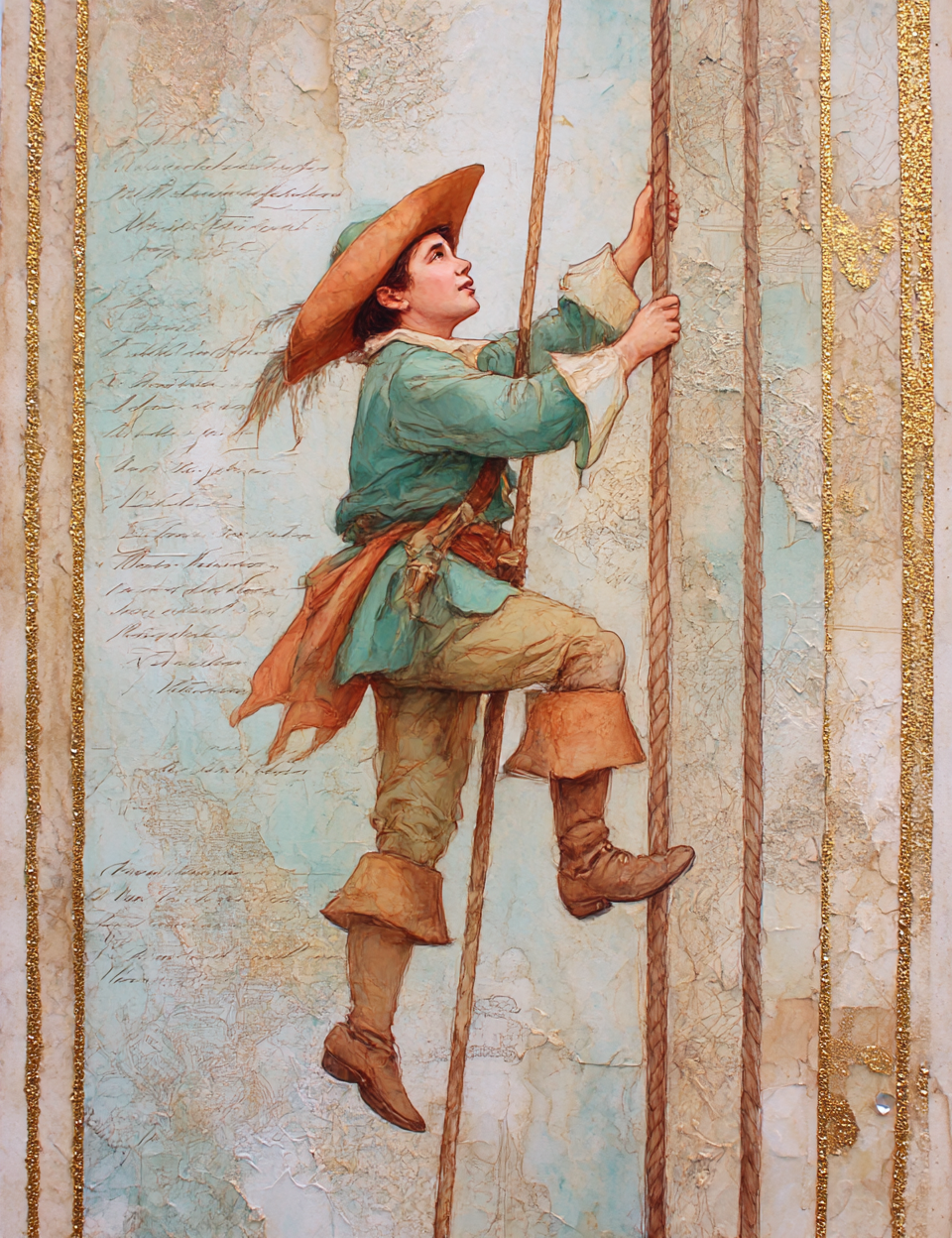 Midjourney V7 Prompts for Treasure Island Junk Journal Kit