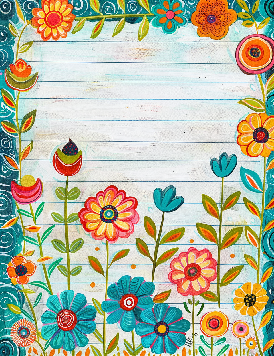 midjourney prompts for notebook papers