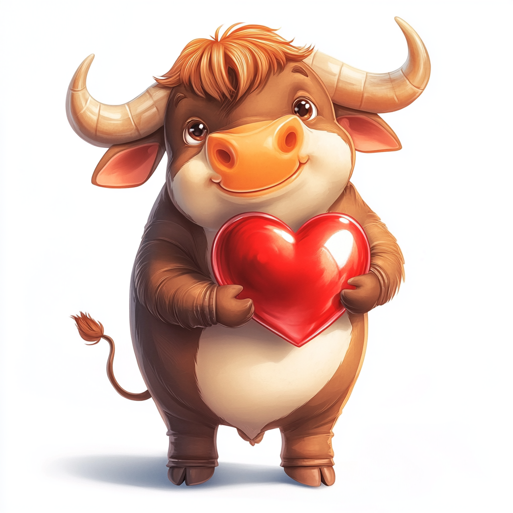 Midjourney Prompts for Cute Valentines Day Animal Clipart