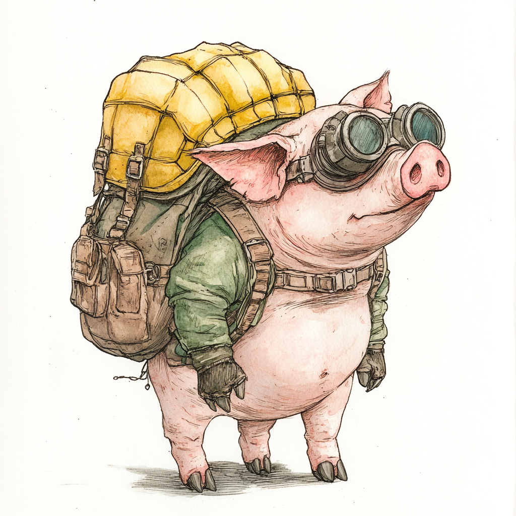 Midjourney Prompts for Vintage Handmade Steampunk Animals