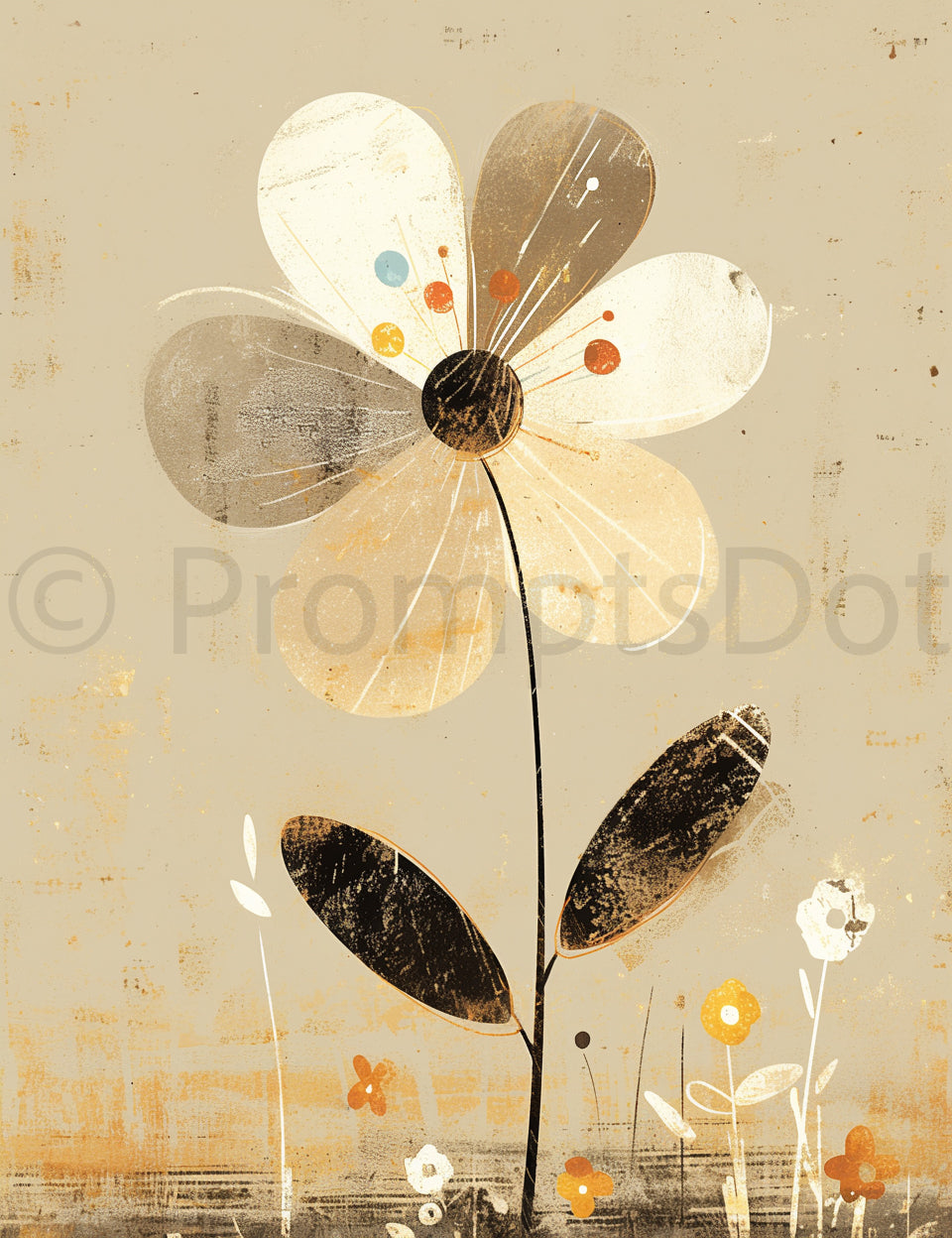flower Midjourney Prompts For Whimsical Animals Dogs Illustrations