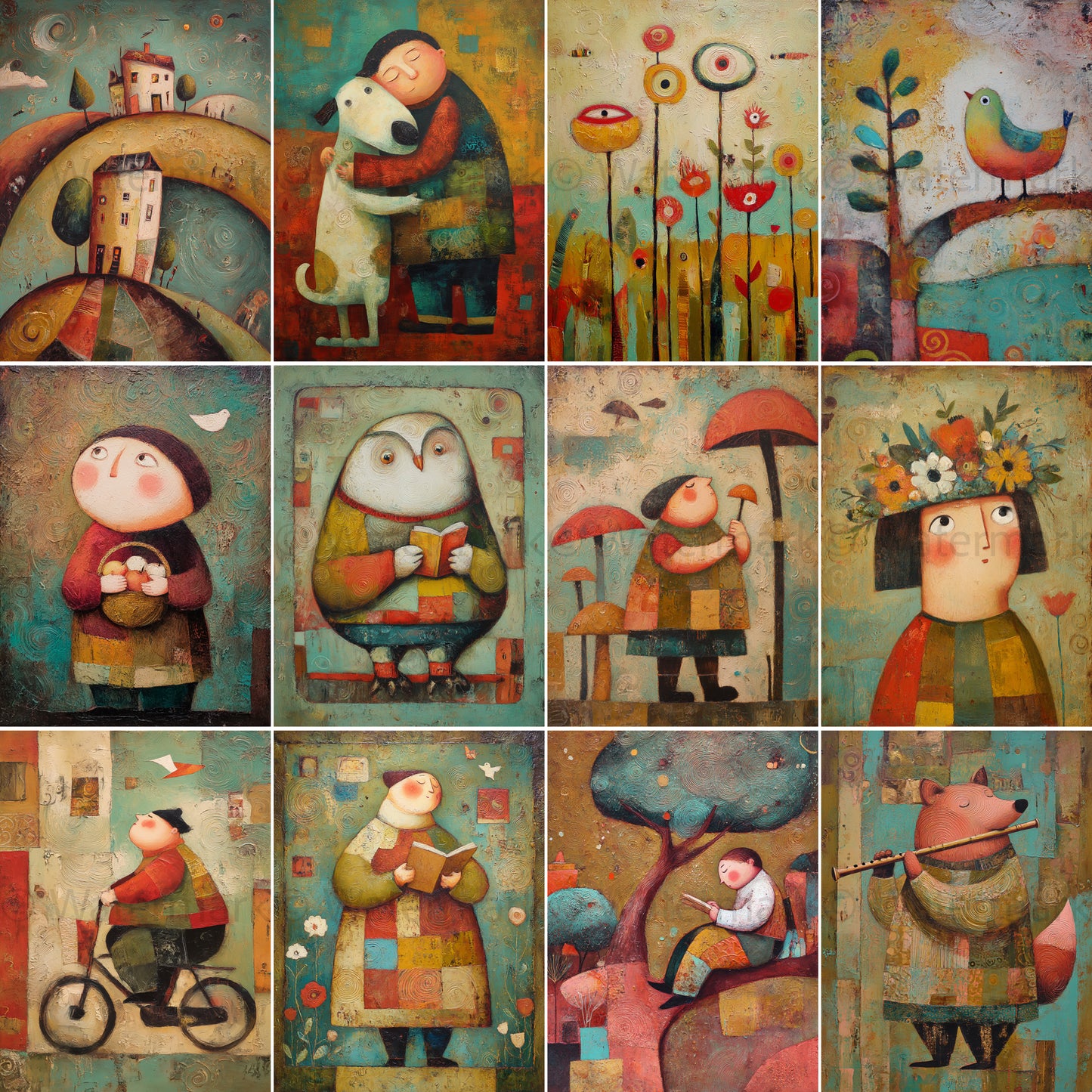Midjourney V7 Prompts for Whimsical and Surreal Cute Scenarios