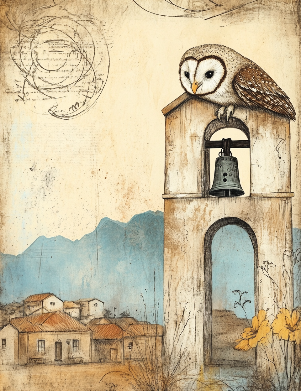 Midjourney V 6.1 Prompts for DUAL Whispered Villages Quiet Papers