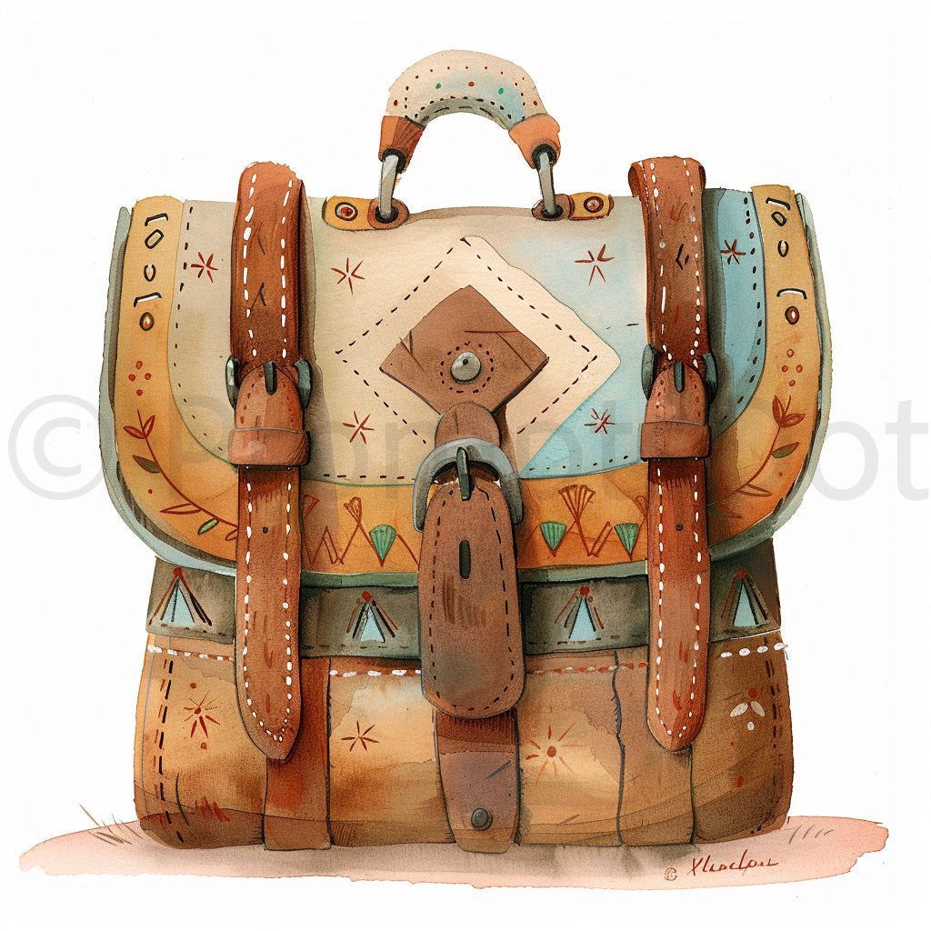 bag Wild West Clipart