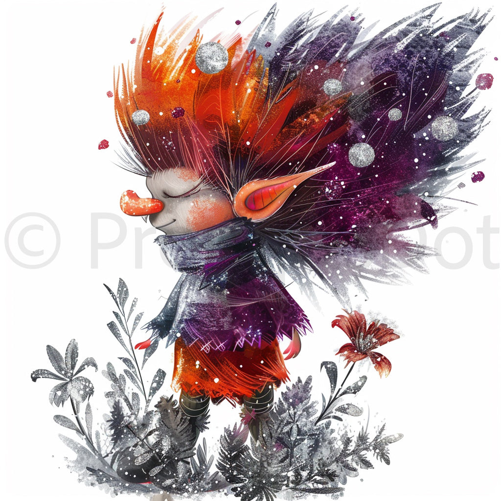 cute gnome winter clipart Winter Storybook Characters