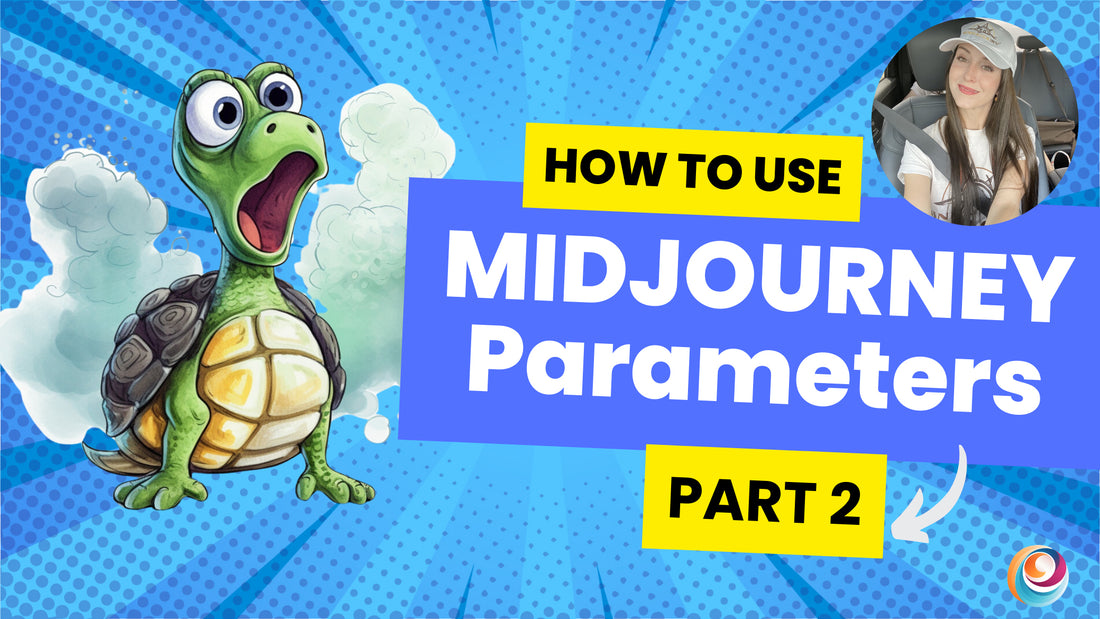 How to use Midjourney Part 2, Basic Parameters, Aspect Ratios, Repeat, Stop, No, Chaos and more