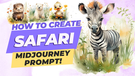 How to create Safari Illustrations in Midjourney, Prompt Examples Midjourney