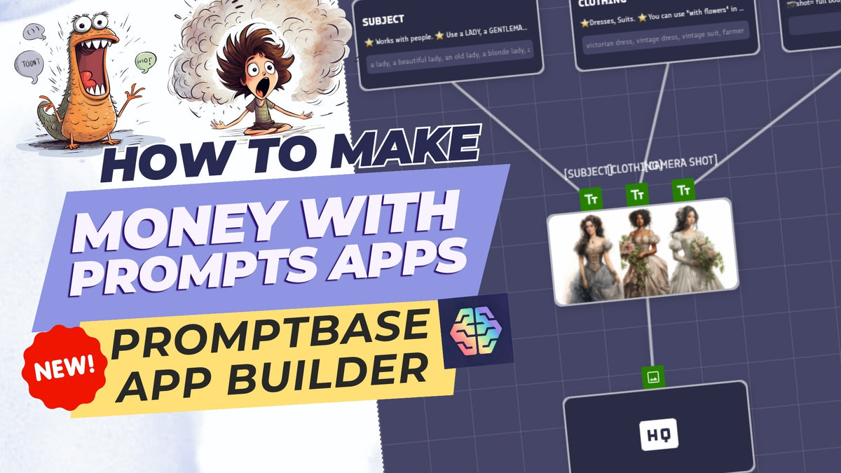 Make Money Selling Prompts Apps on PromptBase, Promptbase App Builder ...