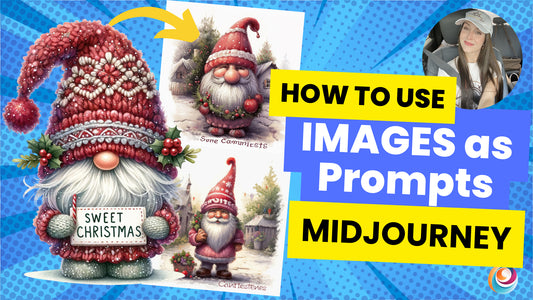 how to use images as prompts in Midjourney, prompts with images