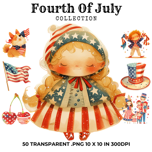 50 4th of July Clipart Transparent PNG