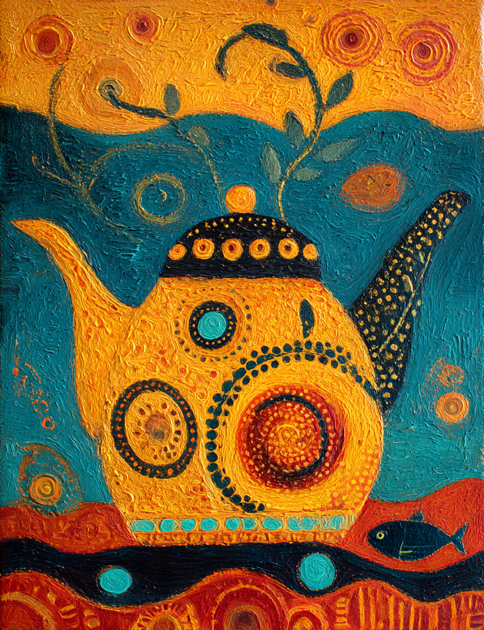 Midjourney V 7 Prompts for Acrylic Folk Ephemera Collection Kit