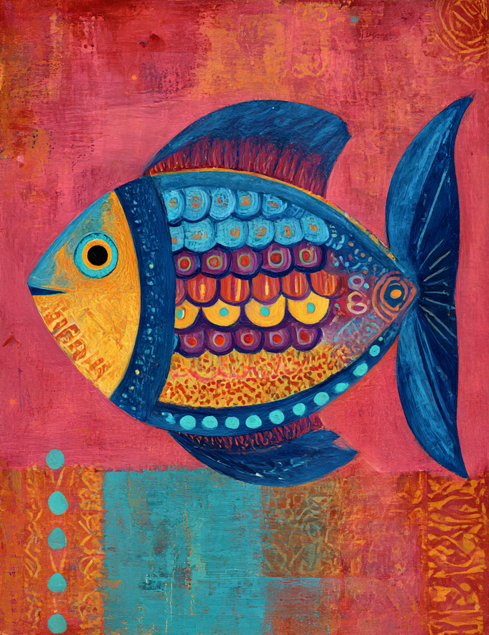 Midjourney V 7 Prompts for Acrylic Folk Ephemera Collection Kit