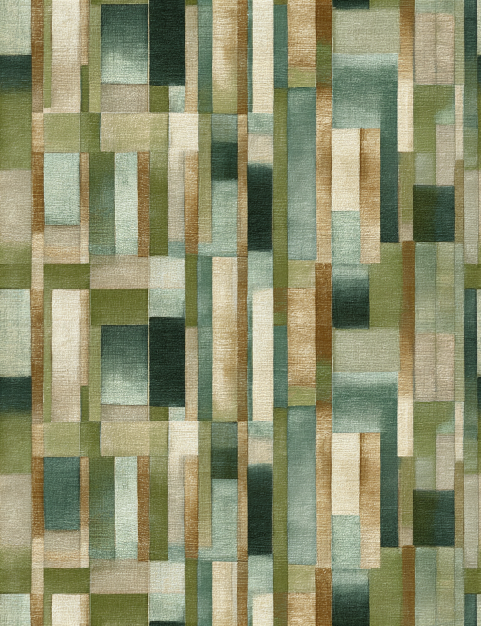 Midjourney V 7 Prompts for Art Deco Green Seamless Patterns