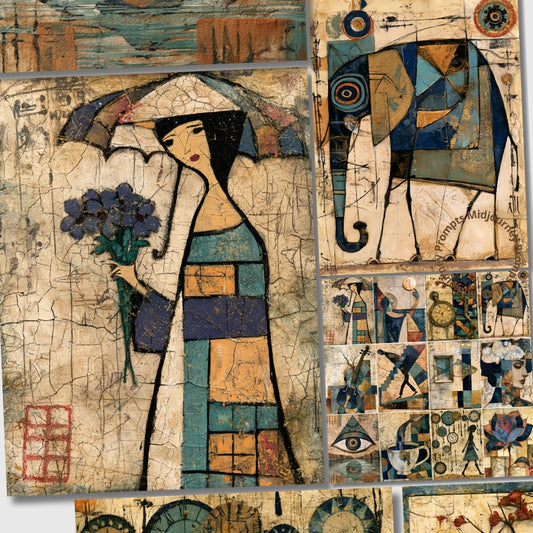 Midjourney V 8.2 Artistic Impressions Pages
