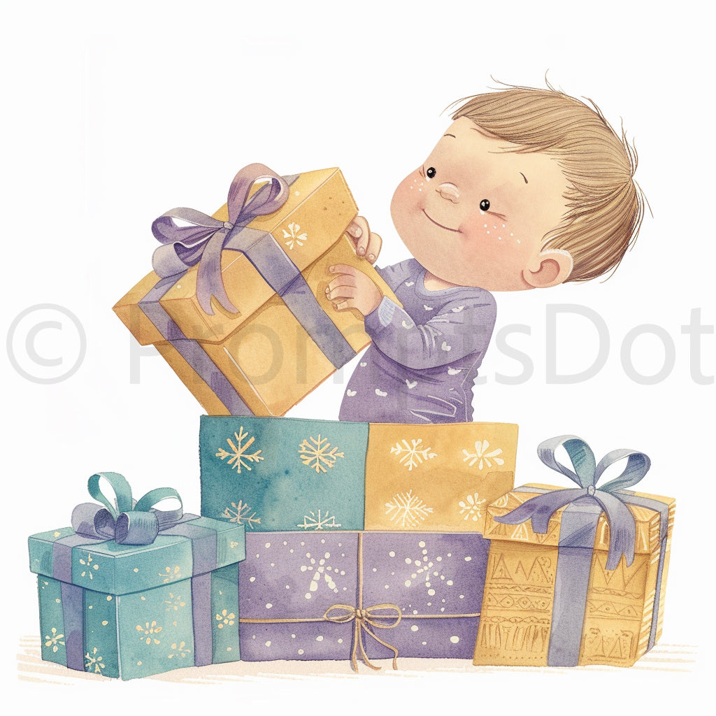 baby open gifts