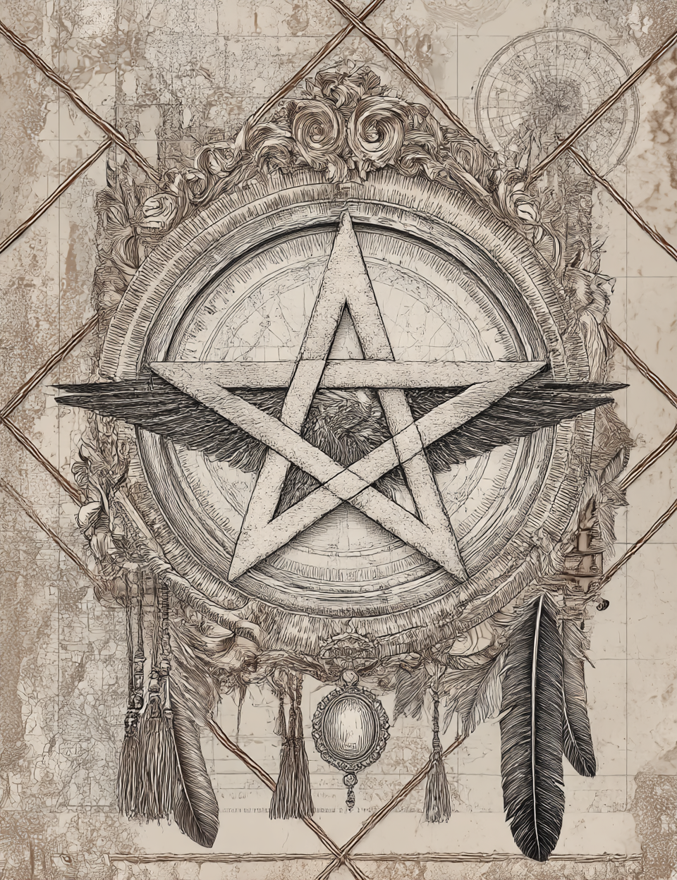 Midjourney V7 Prompts for Black Magic Witchcraft Gothic Illustration