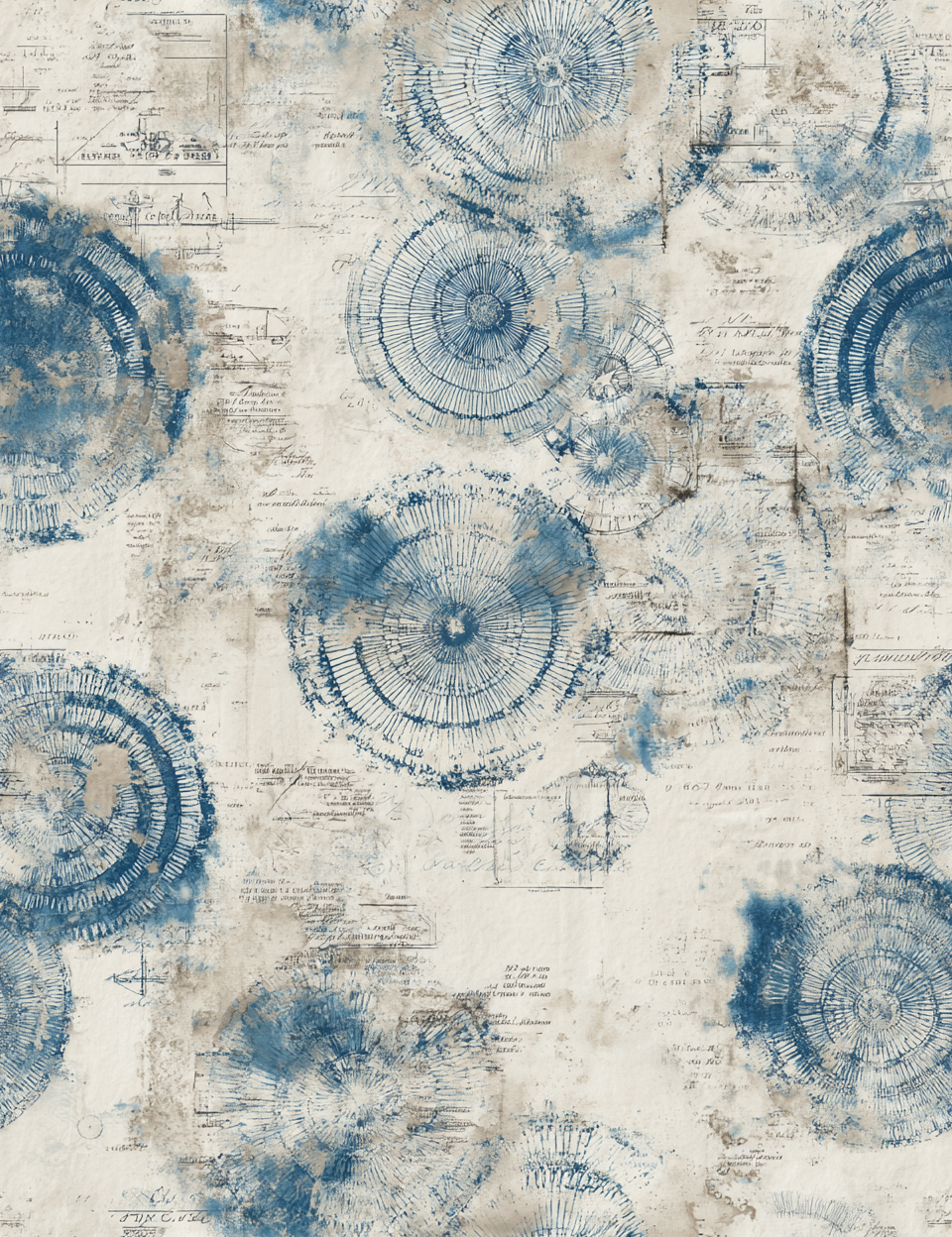 Midjourney V 7 Prompts for Blue Tile Seamless Pastel Patterns