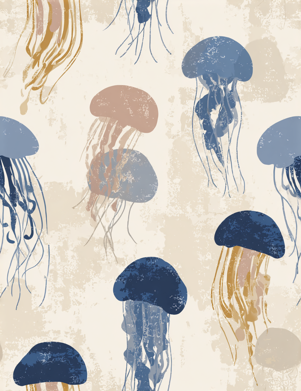 Midjourney V 7 Prompts for Coastal Beach Theme Patterns