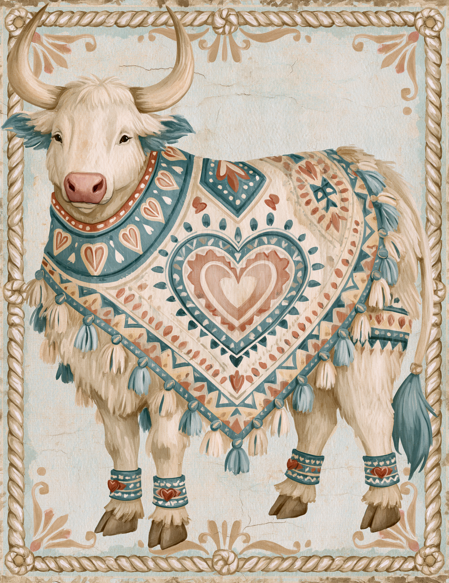 Midjourney V 8.1 Prompts for Cowgirl Coquette Journal Pages