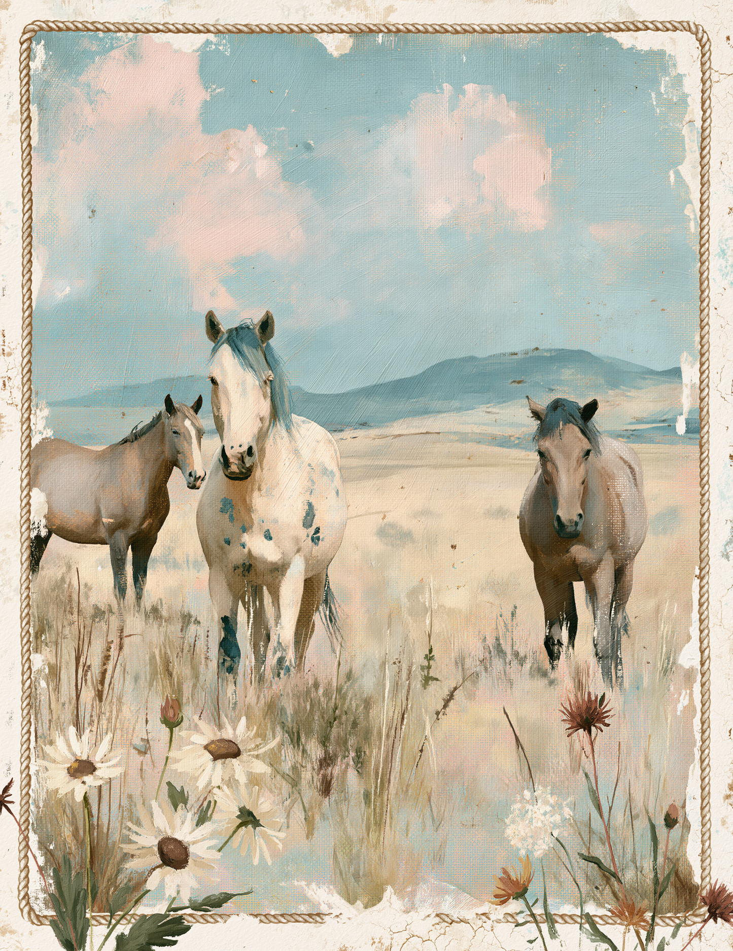 Midjourney V 8.1 Prompts for Cowgirl Coquette Journal Pages