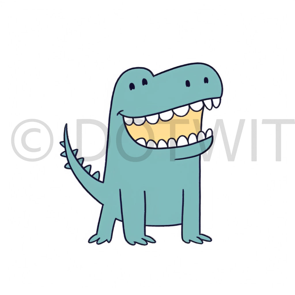 a cute crocodile icon Cute Icons Simple Drawings Cute Digital Vectors and Midjourney Prompt Commercial Use