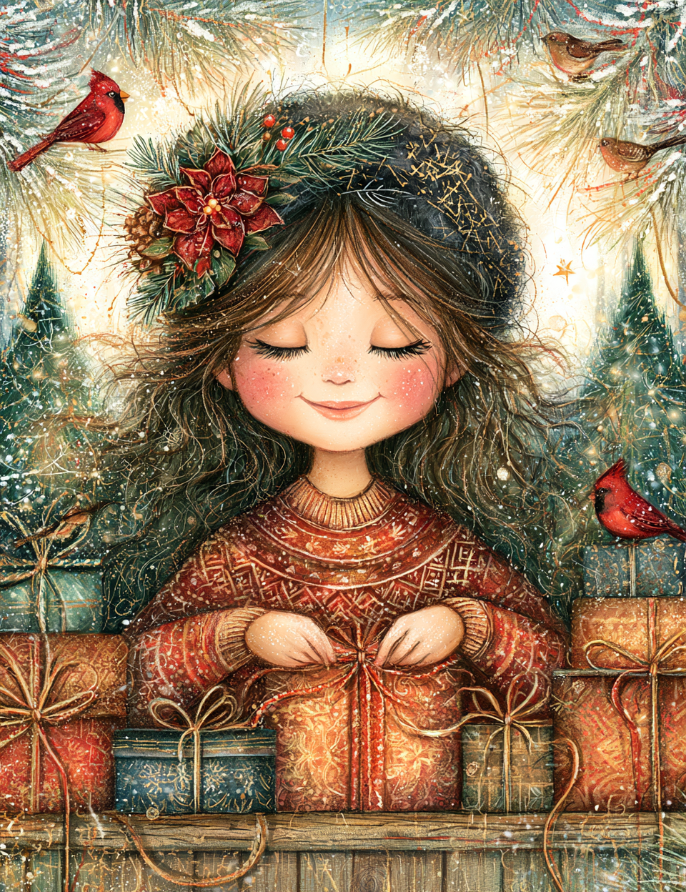 Midjourney V 8.2 Prompts for DUAL Christmas Season is Coming
