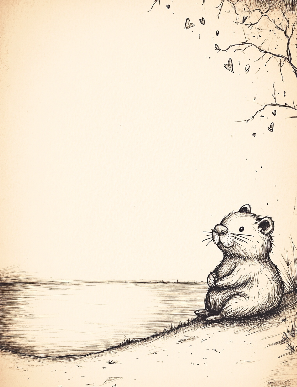 Midjourney V 6.1 Prompts for DUAL Clean Cute Pages for Writing