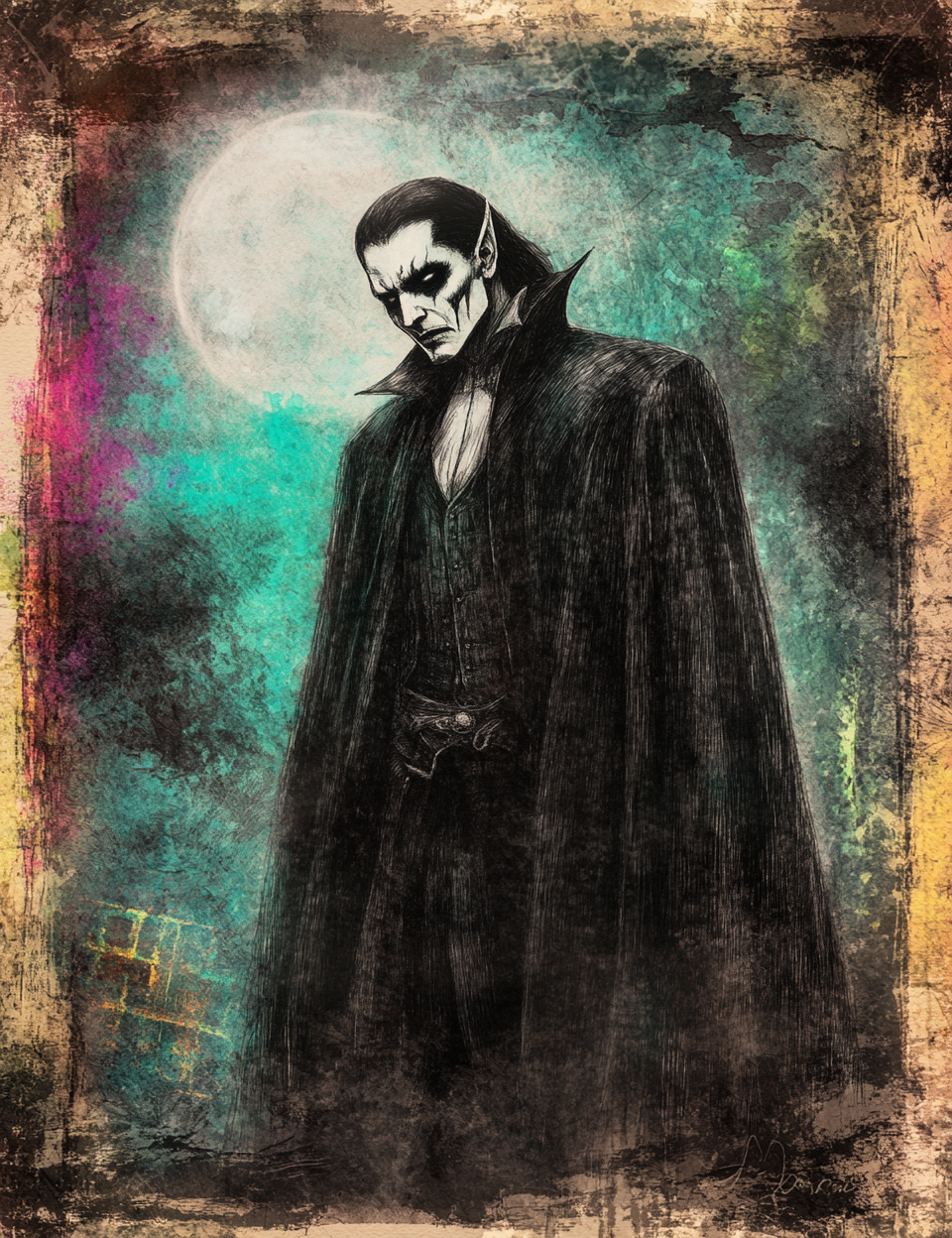 Midjourney V 6.1 Prompts for DUAL Creepy Stories for Halloween