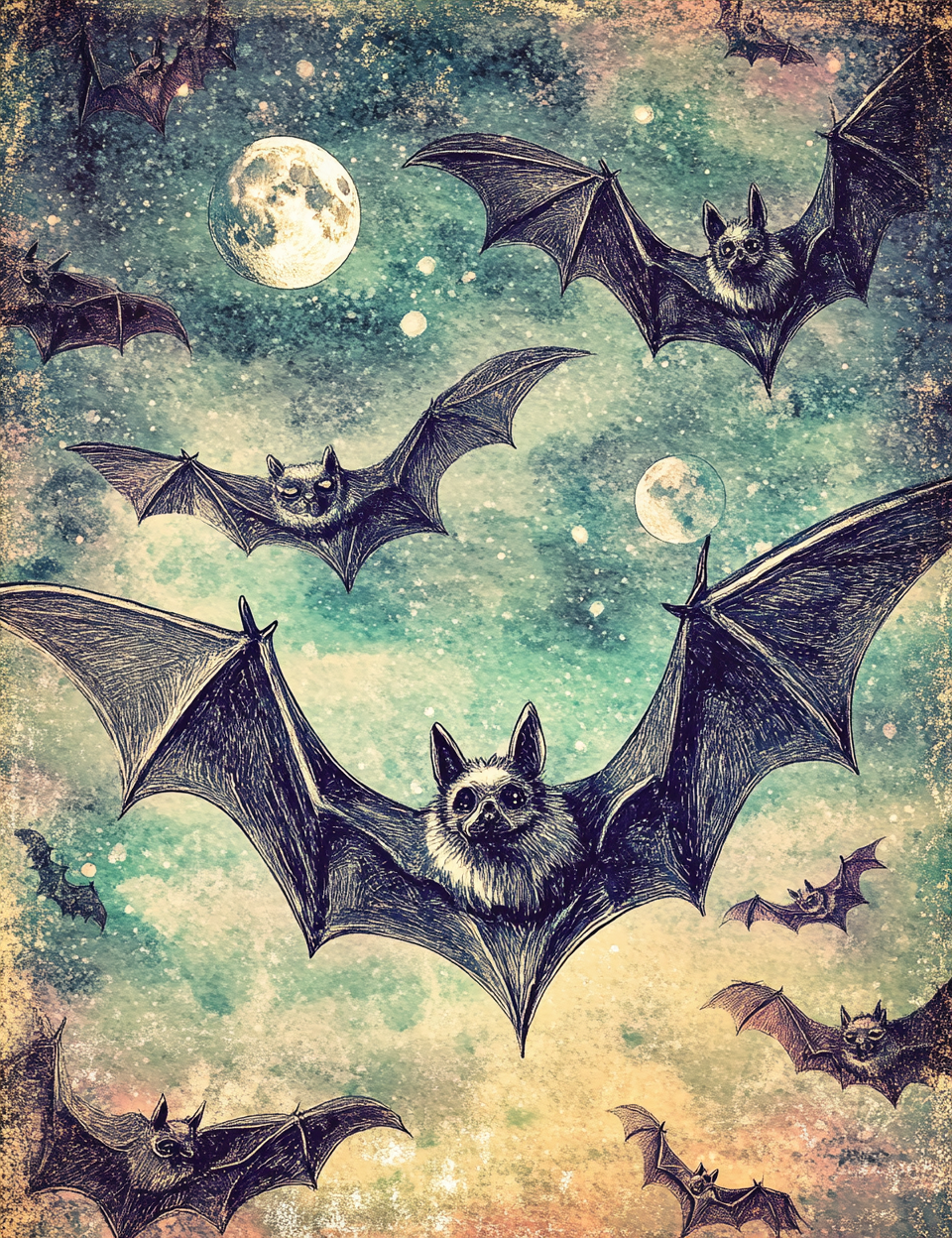 Midjourney V 6.1 Prompts for DUAL Creepy Stories for Halloween