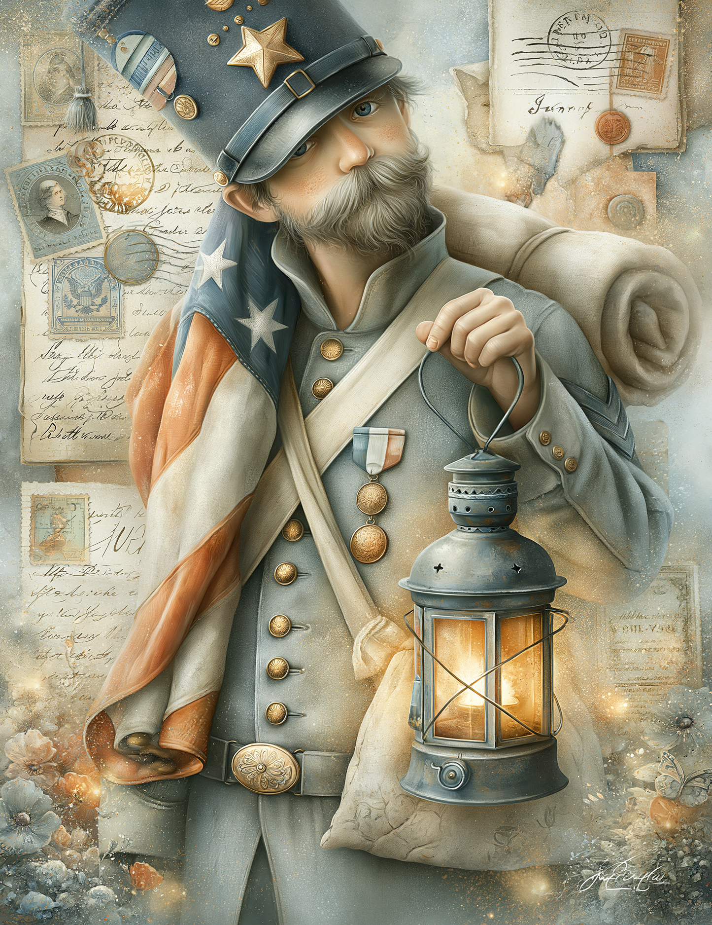 Midjourney V 8.1 Prompts for DUAL Cute Independence Day Pages