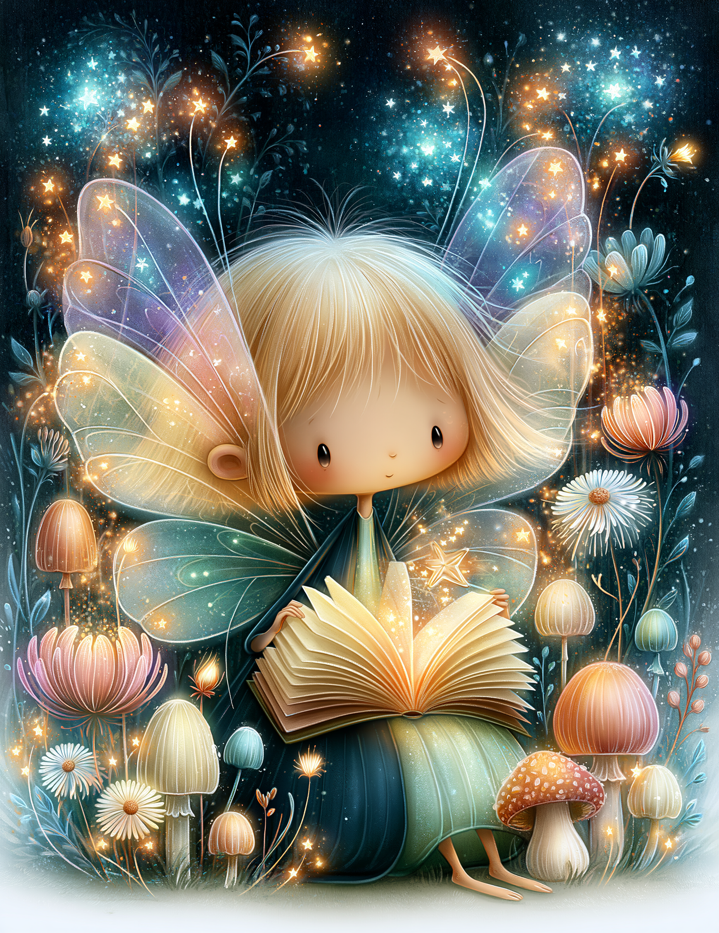 Midjourney V 8.1 Prompts for DUAL Enchanted Fairy Meadow Cards