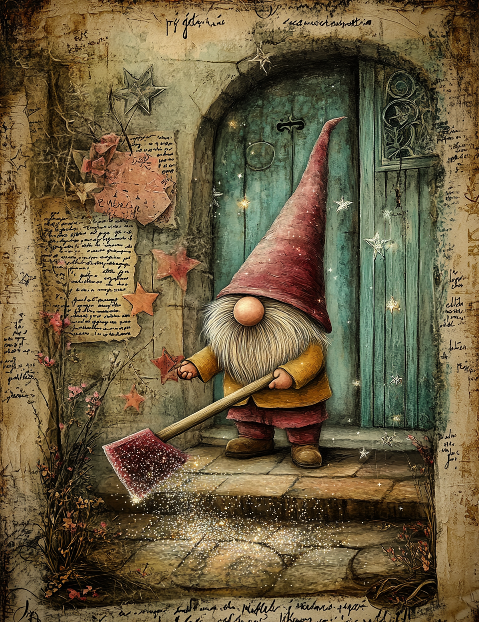 Midjourney V 6.1 Prompts for DUAL Fairy Godmother Magic Pages