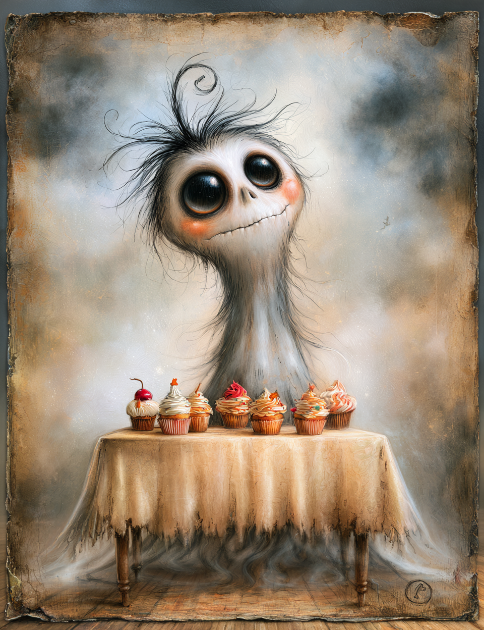 Midjourney V 8.2 Prompts for DUAL Funny Sweet Halloween Pages