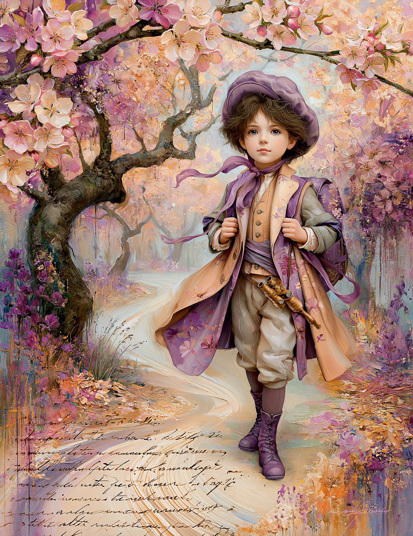 Midjourney V 8.1 Prompts for DUAL Gardens in Spring Digital Pages
