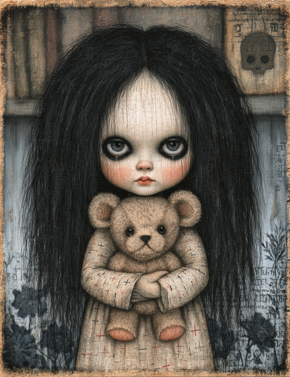 Midjourney V 8.2 Prompts for DUAL Gothic for Halloween Nurses