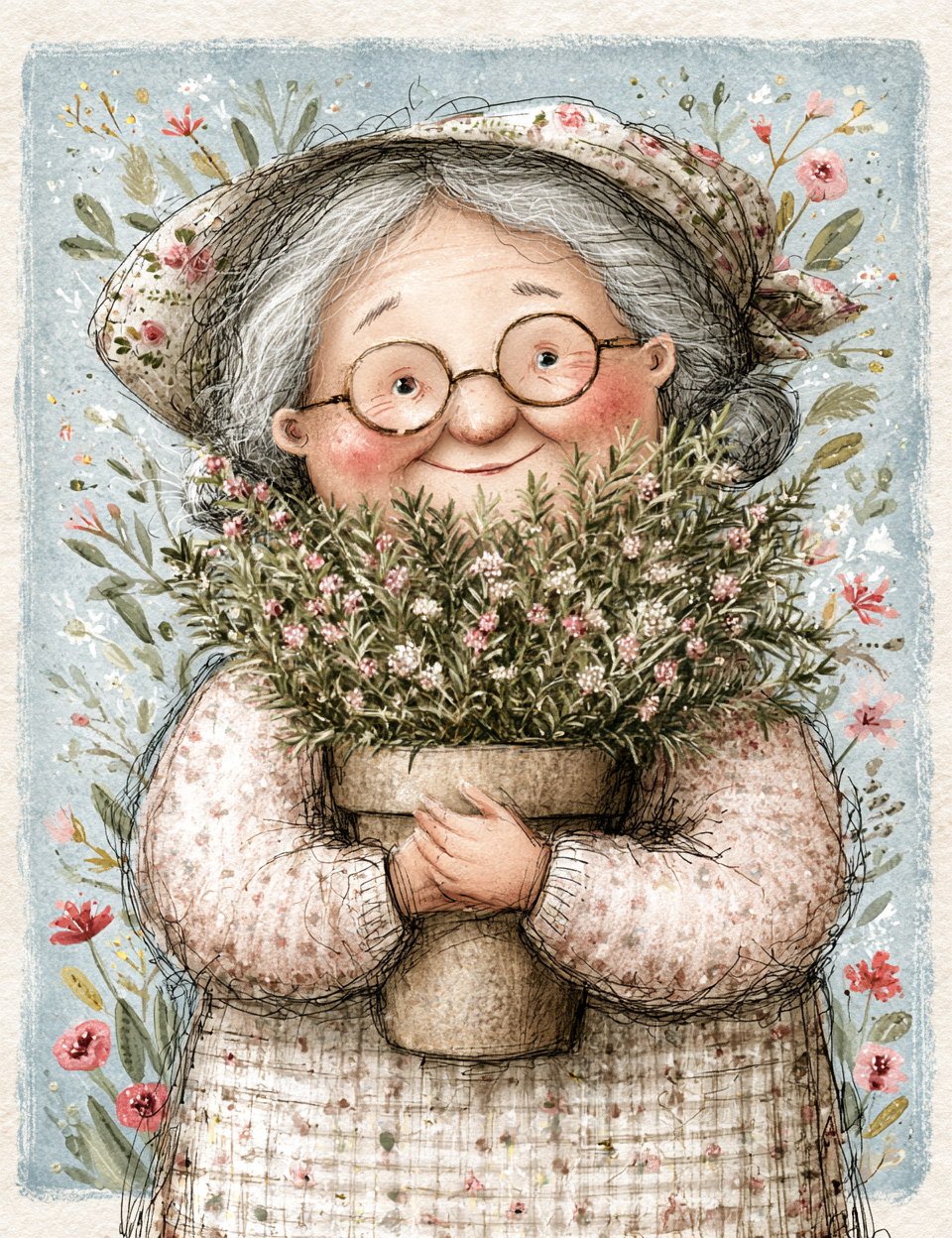 Midjourney V 8.2 Prompts for DUAL Grandmother’s Herbal Apothecary