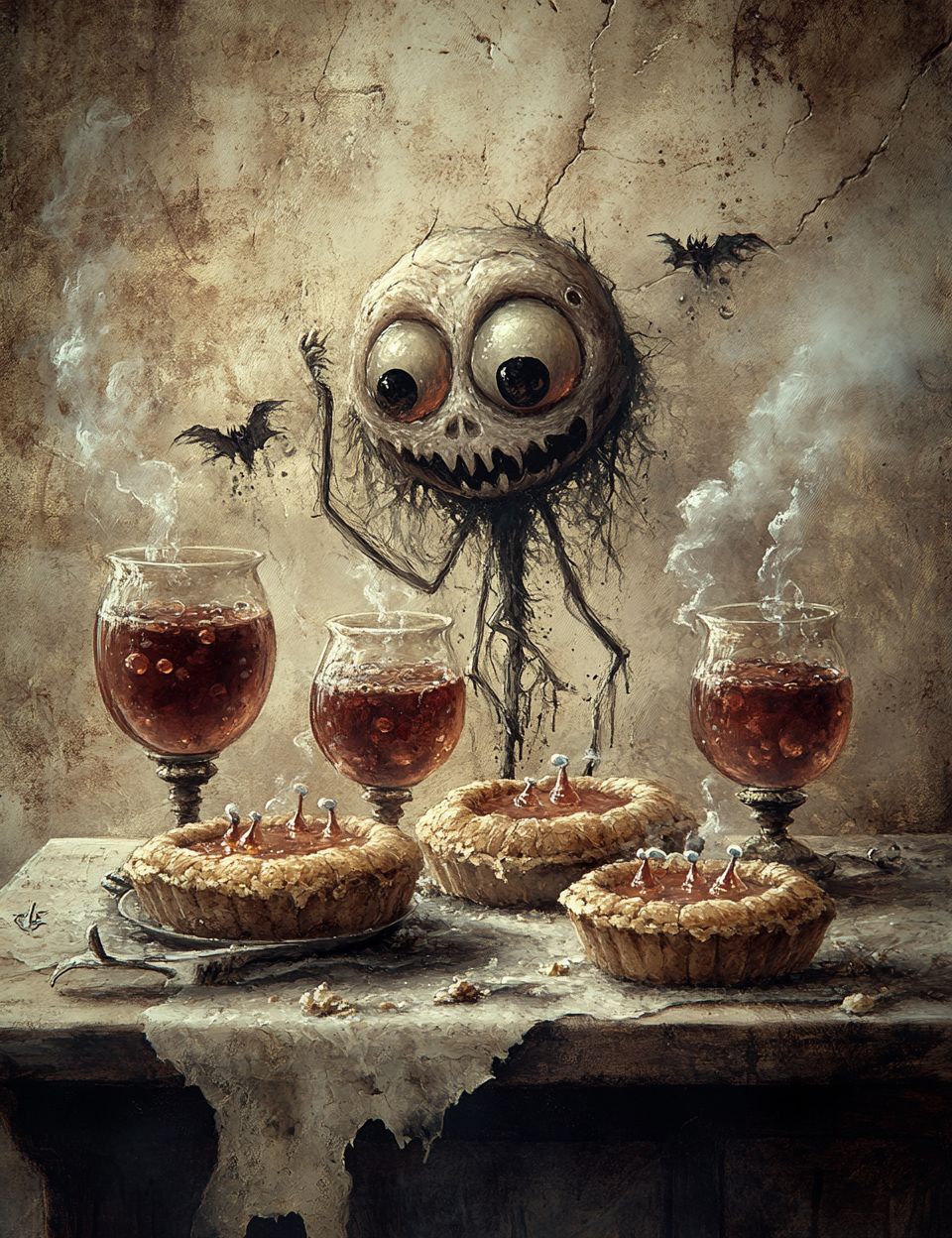 Midjourney V 6.1 Prompts for DUAL Horror Castle Digital Pages